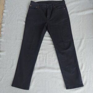 American Eagle Mens Airflex+ Black Straight‎ Leg Jeans 33x30 Stretch Denim